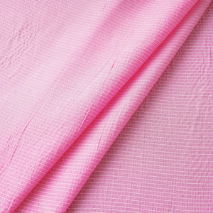 Baby Pink - Prewashed Running Stitch Plain Cotton Fabric 24