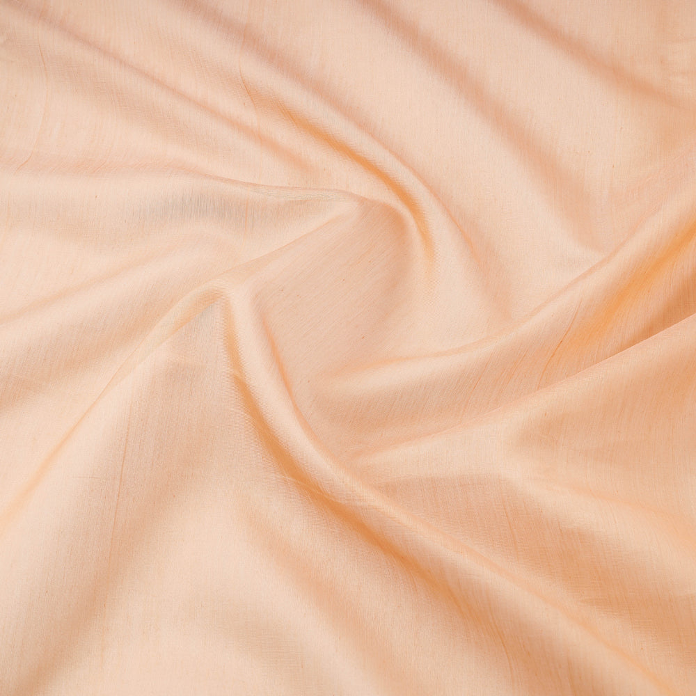 Brown - Maheshwari Silk Cotton Pure Handloom Fabric