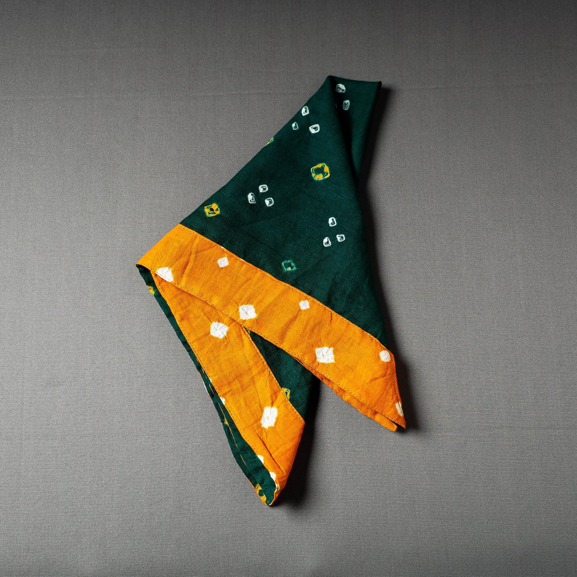 Bandhani Tie-Dye Cotton Bandana