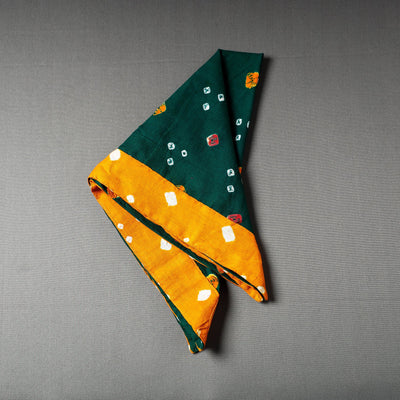 Bandhani Tie-Dye Cotton Bandana