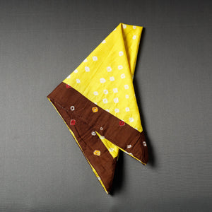 Bandhani Tie-Dye Cotton Bandana