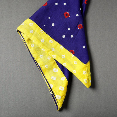 Bandhani Tie-Dye Cotton Bandana