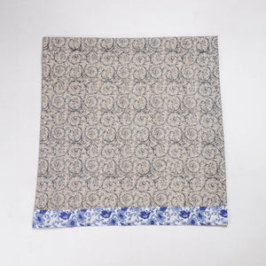 Beige - Rangoli Kalamkari Block Printed Cotton Blouse Piece