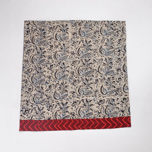 Beige - Rangoli Kalamkari Block Printed Cotton Blouse Piece