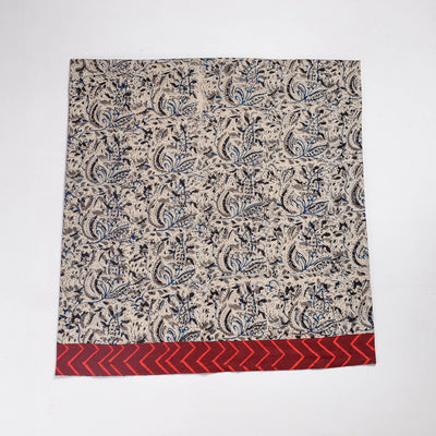 Beige - Rangoli Kalamkari Block Printed Cotton Blouse Piece