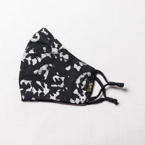 Batik Block Print Cotton 3 Layer Snug Fit Face Cover