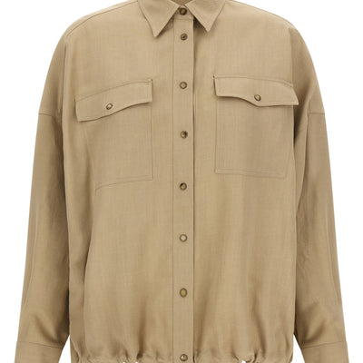 Brunello Cucinelli Fluid Twill Shirt