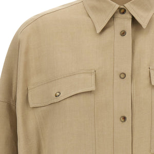 Brunello Cucinelli Fluid Twill Shirt