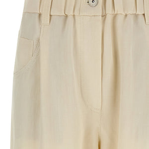 Brunello Cucinelli Linen Trousers