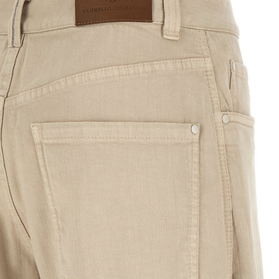 Brunello Cucinelli Garment-dyed Jeans