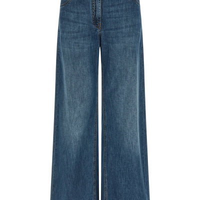 Brunello Cucinelli Wide Leg Jeans