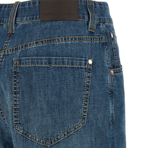 Brunello Cucinelli Wide Leg Jeans