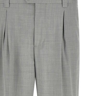 Brunello Cucinelli Mélange Wool Pants