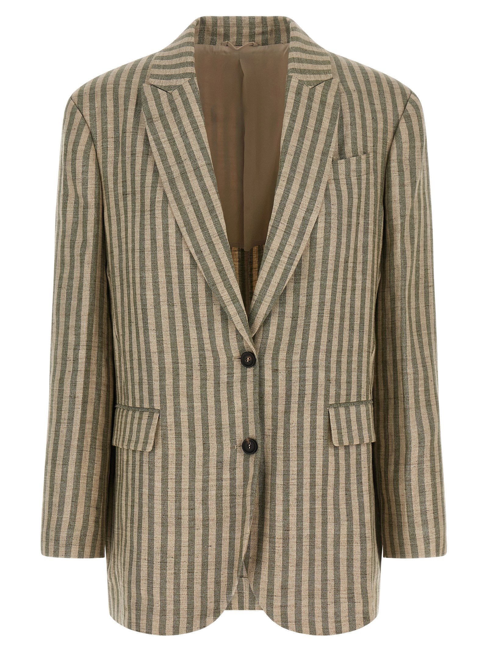 Brunello Cucinelli Striped Blazer