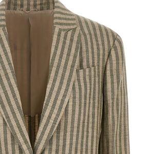Brunello Cucinelli Striped Blazer