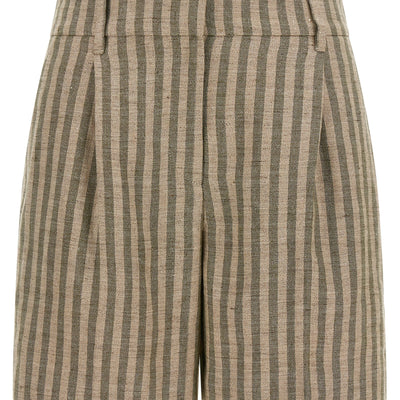 Brunello Cucinelli Striped Bermuda Shorts