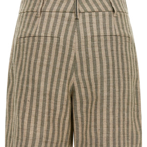Brunello Cucinelli Striped Bermuda Shorts