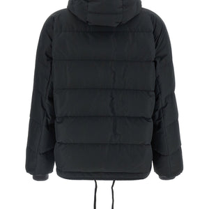 Brunello Cucinelli Down Jacket With Knit And Jewel Details