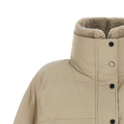 Brunello Cucinelli Cropped Down Jacket