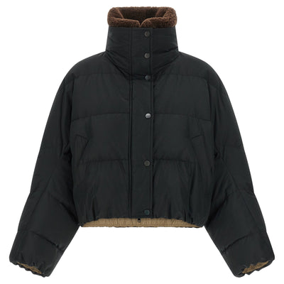 Brunello Cucinelli Cropped Down Jacket