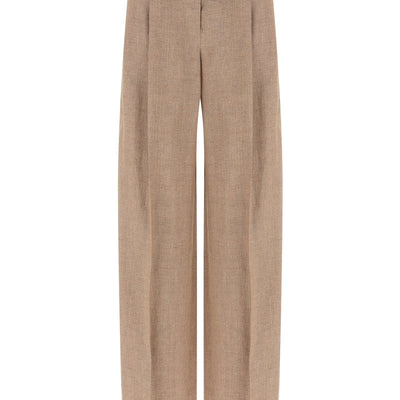 Brunello Cucinelli Loose Pleated Pants
