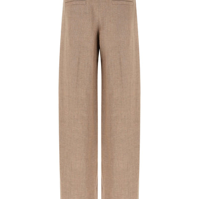 Brunello Cucinelli Loose Pleated Pants