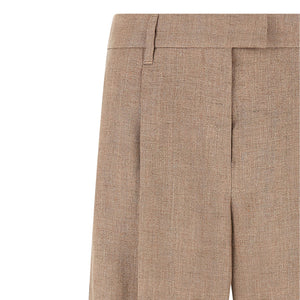 Brunello Cucinelli Loose Pleated Pants