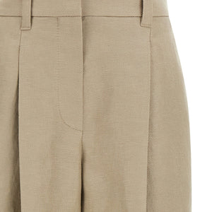 Brunello Cucinelli Linen Trousers