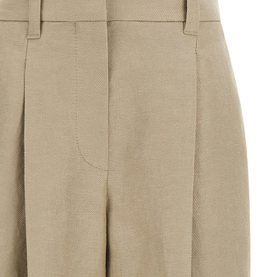 Brunello Cucinelli Linen Trousers