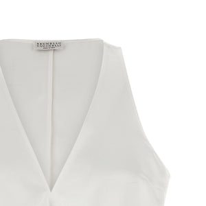 Brunello Cucinelli Top Twill Fluid