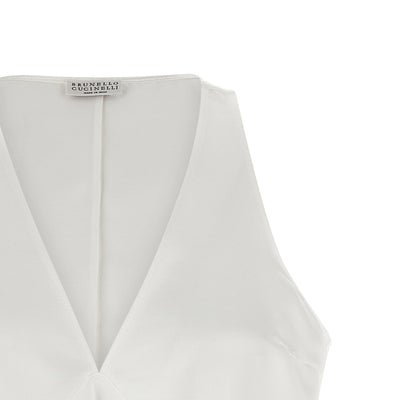 Brunello Cucinelli Top Twill Fluid