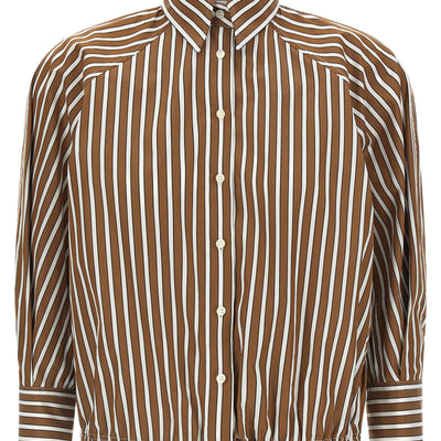 Brunello Cucinelli Shadow Striped Shirt