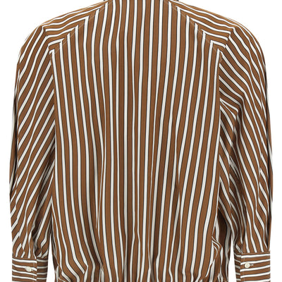 Brunello Cucinelli Shadow Striped Shirt