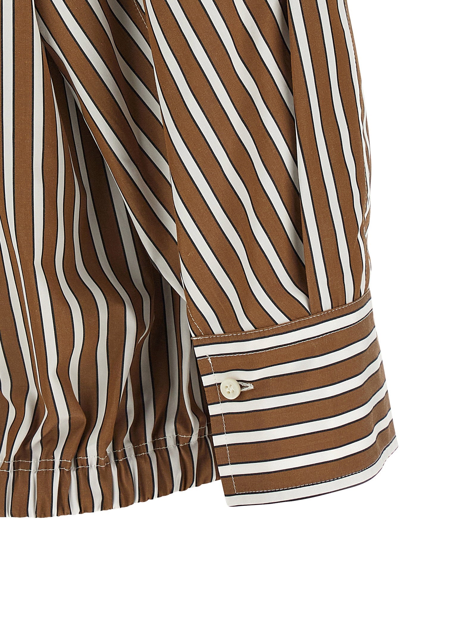 Brunello Cucinelli Shadow Striped Shirt