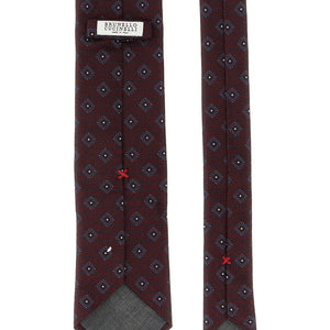 Brunello Cucinelli Chevron Tie