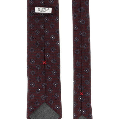 Brunello Cucinelli Chevron Tie