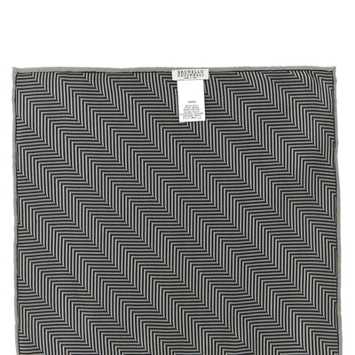 Brunello Cucinelli Chevron Pocket Clutch