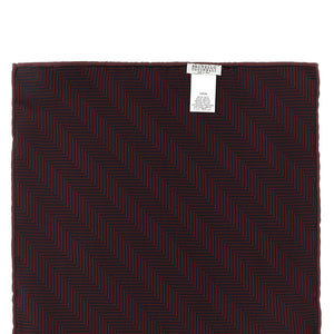 Brunello Cucinelli Chevron Pocket Clutch