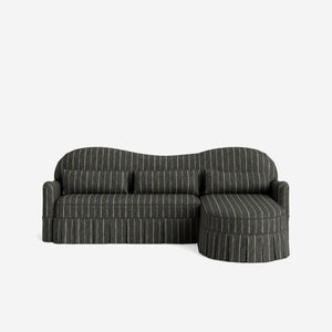 Middleton Skirted Chaise Sectional Sofa by Ginny Macdonald