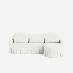 Middleton Skirted Chaise Sectional Sofa by Ginny Macdonald