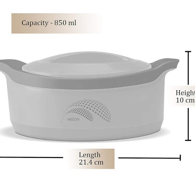 Milton Marvel 1000 with Inner Steel Casserole | Orange | 1 Pc