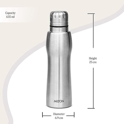 Milton Elate Stainless Steel Water Bottle | 1 Pc