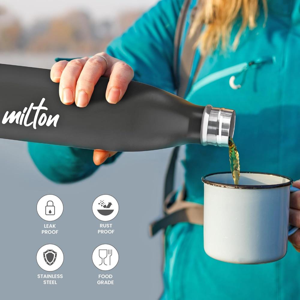 Milton Shine Stainless Steel Water Bottle | 1 Pc