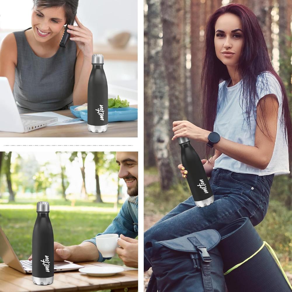 Milton Shine Stainless Steel Water Bottle | 1 Pc