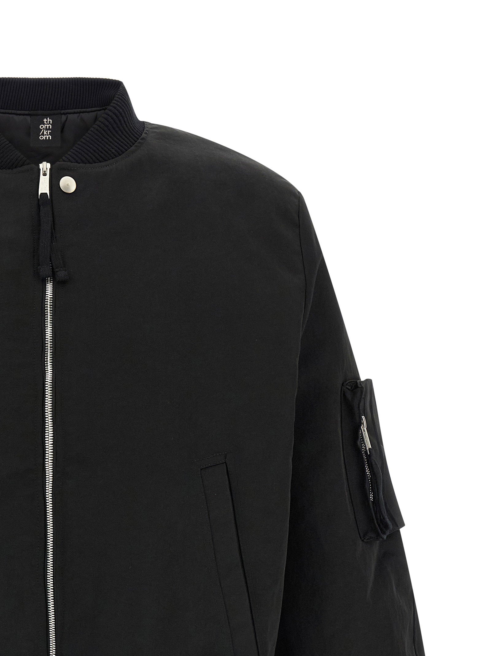 Thom Krom Zipped Bomber Jacket
