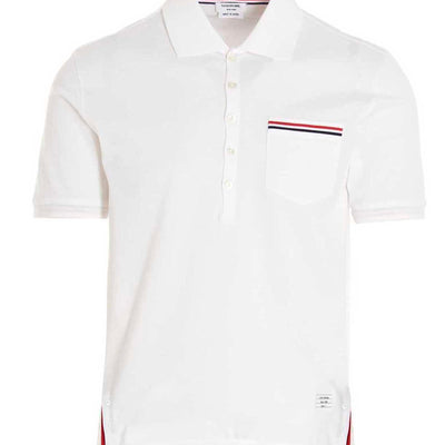 Thom Browne Rwb Polo Shirt