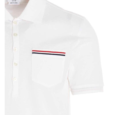 Thom Browne Rwb Polo Shirt