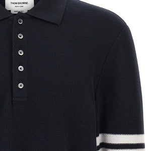 Thom Browne 4 Bar Polo Shirt