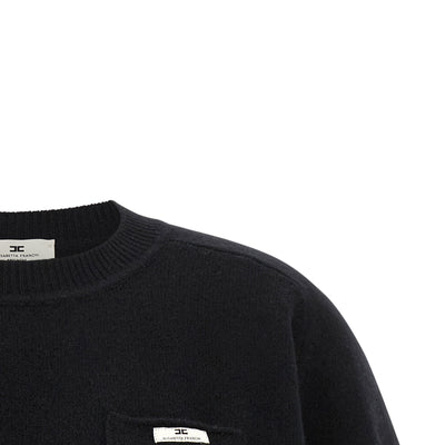 Elisabetta Franchi Wool And Cashmere Top