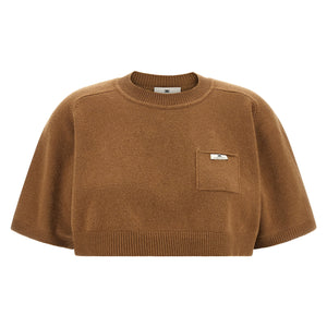 Elisabetta Franchi Wool And Cashmere Top